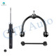 Set of 3 Front Upper Control Arm Ball Joint-Sway Bar Link-Suspension Strut Assembly For 2006-2010 Jeep Commander