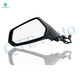 Left Driver Side Mirror, Power Adjust Non-Heated Paintable Manual Folding For 2010-2015 Chevrolet Camaro