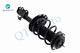 Set of 3 Front Left Lower Control Arm Ball Joint-Sway Bar Link-Quick Complete Strut-Coil Spring Assembly For 2013-2018 Toyota RAV4