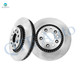 Front 315mm Brake Disc Rotors For 2008 2009 Ford Taurus X