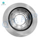 Rear 325.8mm Brake Disc Rotors For 1999 2000 Ford E-350 Econoline
