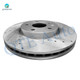 Front 321mm Drilled Slotted Brake Disc Rotors For 2010-2017 Chevrolet Equinox