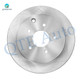 Rear 307.8mm Brake Disc Rotors For 2014-2023 Infiniti Q50