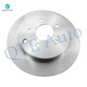 Rear 307.8mm Brake Disc Rotors For 2017-2022 Infiniti Q60