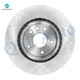 Front 330mm Brake Disc Rotors For 2017-2025 Chrysler Pacifica