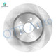 Front 305mm Brake Disc Rotors For 2022-2024 Toyota Corolla Cross