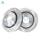 Front 350mm Brake Disc Rotors For 2010-2020 Ford F-150
