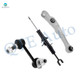 Set of 3 Front Right Lower Forward Control Arm-Sway Bar Link-Suspension Strut Assembly For 2003 2004 Infiniti G35