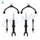 Set of 6 Front Upper Control Arm Ball Joint-Sway Bar Link-Suspension Strut Assembly For 2011 RAM Dakota
