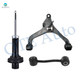 Set of 3 Front Right Lower Control Arm-Sway Bar Link-Suspension Strut Assembly For 2002-2007 Jeep Liberty