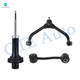 Set of 3 Front Upper Control Arm Ball Joint-Sway Bar Link-Suspension Strut Assembly For 2002-2007 Jeep Liberty