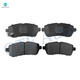 Front Ceramic Brake Pad Kit For 2011-2019 Ford Fiesta
