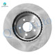 Front 280mm Brake Disc Rotors For 1997-1999 Jeep TJ