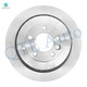 Rear 350.5mm Brake Disc Rotors For 2010-2016 Land Rover LR4 5 Stud Wheel