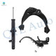 Set of 3 Front Right Upper Control Arm Ball Joint-Suspension Knuckle Assembly-Suspension Strut Assembly For 2006-2009 Ford Fusion