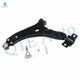 Set of 6 Front Lower Control Arm Ball Joint-Suspension Knuckle Assembly-Quick Complete Strut-Coil Spring Assembly For 2007 Ford Focus