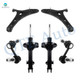 Set of 6 Front Lower Control Arm Ball Joint-Sway Bar Link-Suspension Strut Assembly For 2014-2016 Subaru Forester