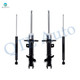 Set of 4 Front Suspension Strut Assembly-Rear Shock Absorber For 2016-2020 Ford Figo