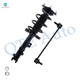 Front Left Sway Bar Link-Quick Complete Strut-Coil Spring Assembly For 2015-2019 KIA Soul EV