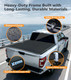 Soft Roll-Up Bed Cover Replacement For 2022 2023 Ford Maverick 4'6" (54") Bed