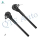 Pair of 2 Front Inner Steering Tie Rod End For 1983-1991 GMC S15 Jimmy RWD