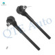 Pair of 2 Front Inner Steering Tie Rod End For 1978-1981 1985-1987 Oldsmobile Cutlass