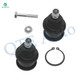 Pair of 2 Front Upper Suspension Ball Joint For 1998-2007 Mazda B3000