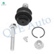 Set of 4 Front Upper and Lower Suspension Ball Joint For 2004-2010 Infiniti QX56