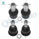 Set of 4 Front Lower and Upper Suspension Ball Joint For 2007-2010 Dodge RAM 3500