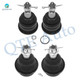 Set of 4 Front Upper and Lower Suspension Ball Joint For 2001-2010 Chevrolet Silverado 2500 HD