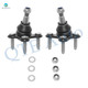 Pair of 2 Front Left-Right Lower Suspension Ball Joint For 2017-2020 Audi RS3