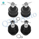 Set of 4 Front Upper and Lower Suspension Ball Joint For 2002-2006 Cadillac Escalade EXT