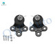 Pair of 2 Front Lower Suspension Ball Joint For 2000-2005 Pontiac Bonneville
