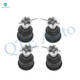 Set of 4 Front-Rear Upper Suspension Ball Joint For 2001-2006 Chrysler Sebring