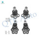 Set of 4 Front Upper and Lower Suspension Ball Joint For 2000-2003 Dodge Durango