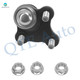 Pair of 2 Front Left-Right Lower Suspension Ball Joint For 2016-2021 Hyundai Tucson
