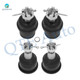 Set of 4 Front Upper and Lower Suspension Ball Joint For 2011-2013 RAM 2500