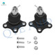 Pair of 2 Front Upper Suspension Ball Joint For 2004-2012 Chevrolet Colorado