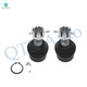 Pair of 2 Front Upper Suspension Ball Joint For 1999-2004 Ford F-550 Super Duty