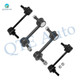 Set of 4 Front-Rear Sway Bar Link For 2011-2015 Lincoln MKX w/ 10 (mm) x 1.5 Threads
