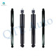 Set of 4 Front-Rear Shock Absorber For 1997-2004 Dodge Dakota 4WD