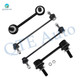 Set of 4 Front-Rear Sway Bar Link For 2013-2020 Ford Fusion