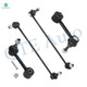 Set of 4 Front-Rear Sway Bar Link For 2007-2009 Volkswagen Rabbit