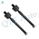 Pair of 2 Front Inner Steering Tie Rod End For 2012-2017 Hyundai Azera