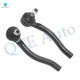 Pair of 2 Front Left-Right Outer Steering Tie Rod End For 2012-2018 Nissan Versa
