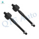 Pair of 2 Front Inner Steering Tie Rod End For 2011 2012 Lincoln MKZ