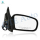 Right Passenger Side Mirror, Power Adjust Non-Heated Paintable Manual Folding For 1997-1999 Oldsmobile Cutlass No Signal Light No Blind Spot Feature No Memory
