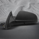 LH Power Adjust Non-Heated Textured Black Manual Folding For 2008-2012 Chevrolet Malibu No Signal Light No Blind Spot Feature No Memory