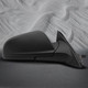 Right Passenger Side Mirror, Power Adjust Non-Heated Textured Black Manual Folding For 2008-2012 Chevrolet Malibu No Signal Light No Blind Spot Feature No Memory