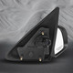 Right Passenger Side Mirror, Power Adjust Non-Heated Textured Black Non-Folding For 2011 RAM Dakota No Signal Light No Blind Spot Feature No Memory